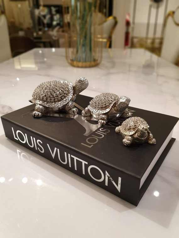 Silver Turtles Decor Gifts for Her Tray Decor Luxury Decor 