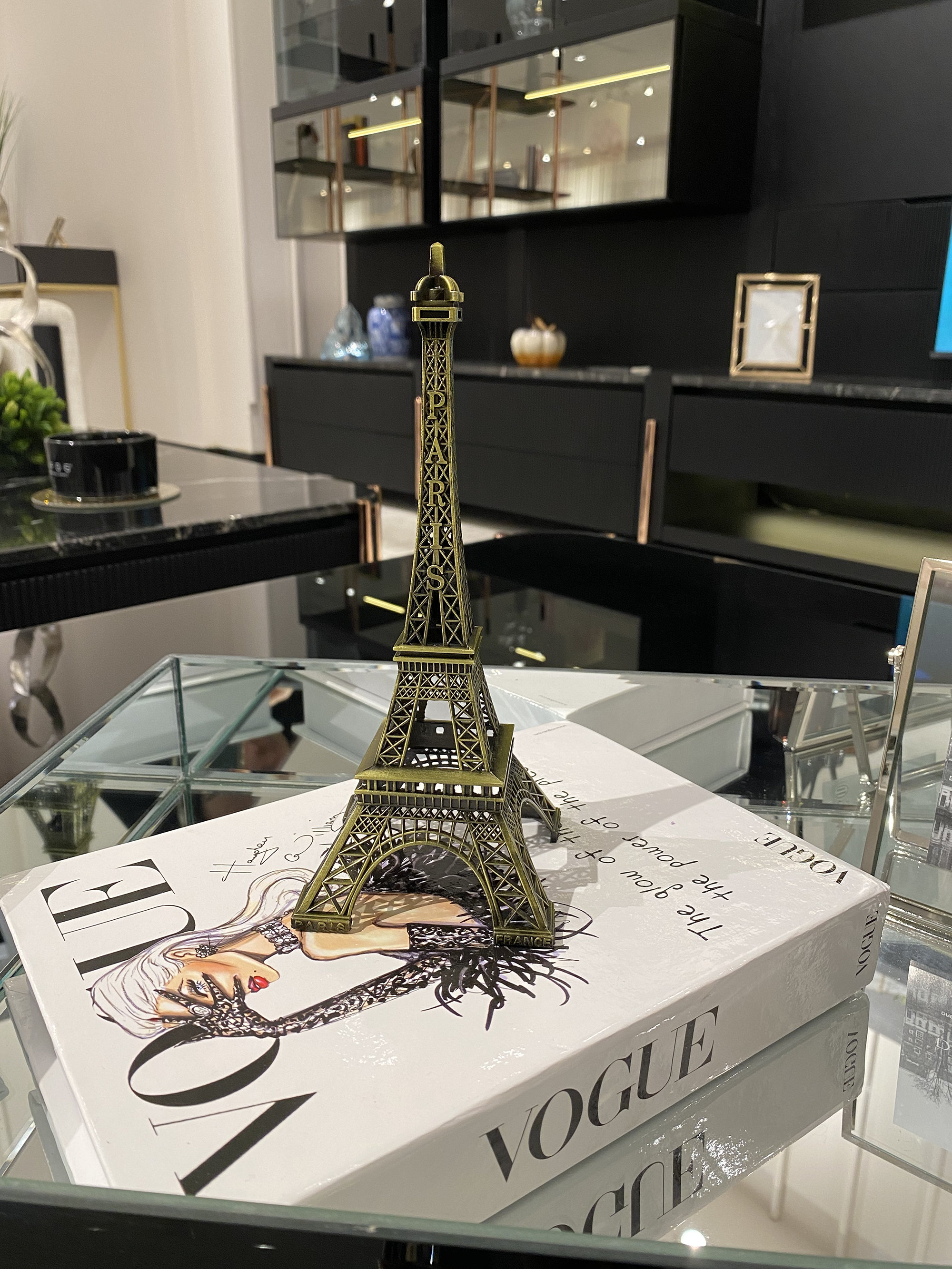 Allgala Eiffel Tower 10 Statue Decor Alloy Metal Eiffel Tower Decorat