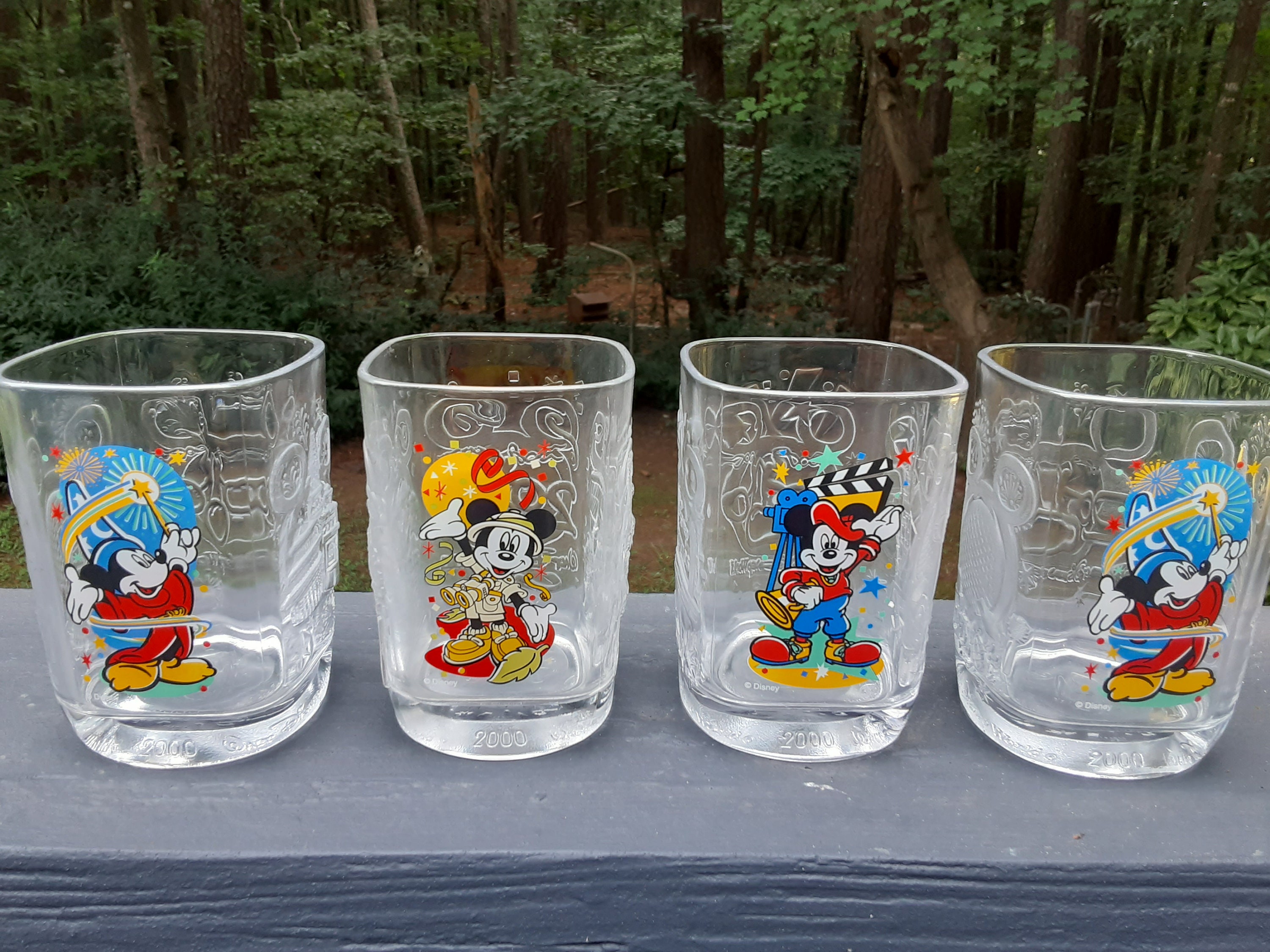 Vintage Mcdonald's Walt Disney World Mickey Mouse Milestone Glasses Choose  Your Favorite -  Denmark