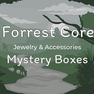 Forrest Core Jewelry Mystery Bundle. | Mystery Jewelry Box. | Self Care Gift Box.