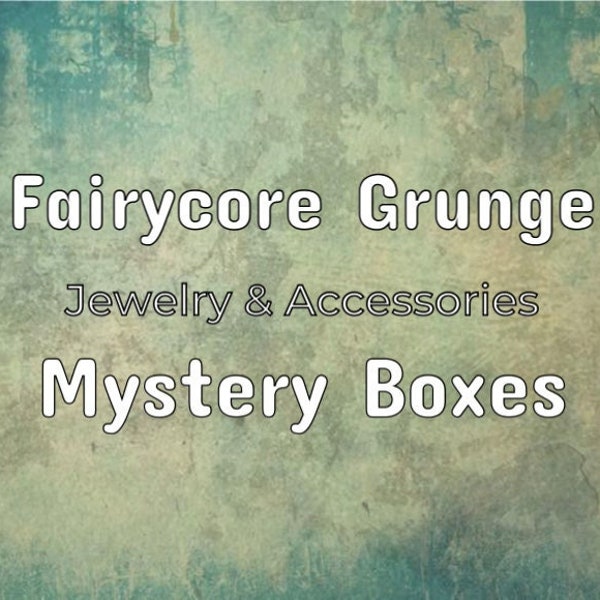 Fairycore Grunge Jewelry Mystery Bundle. | Mystery Jewelry Box. | Self Care Gift Box.