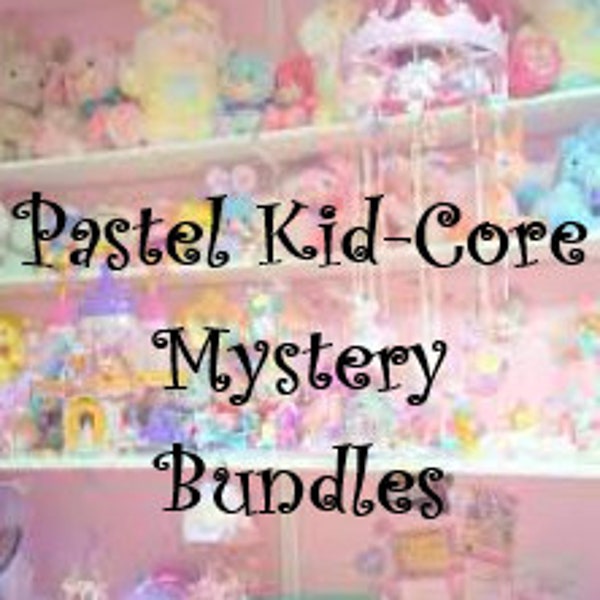 Pastel Kid-Core Mystery Bundle. | Mystery Jewelry Box. | Self Care Gift Box.