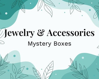 Jewelry Mystery Box | Self Care Gift Box. | Crystal Jewelry Mystery Box.