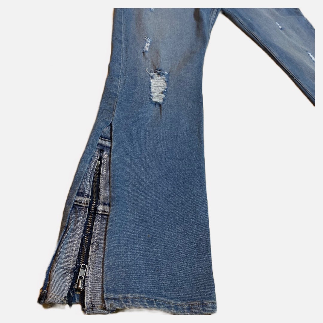 OG Zip Flare Jeans - Etsy OG Zip Flare Jeans - Etsy