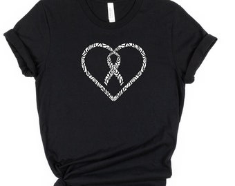 EDS Awareness Ribbon Shirt, Ehlers Danlos Syndrome Shirt, Chronic Illness Awareness Shirt, Invisible Illness Awareness Shirt, hEDS