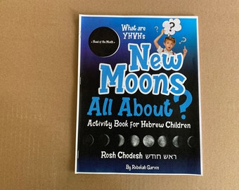 Rosh Chodesh Activity Book for Children | Biblical New Moon (PDF Download)