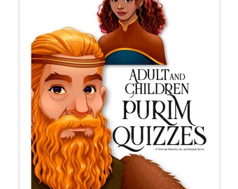 Purim Trivia Quizzes for Adults & Children (PDF Download)