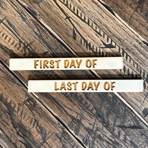 REPLACEMENT MAGNETS for Back to School Sign | First Day and Last Day Magnets
