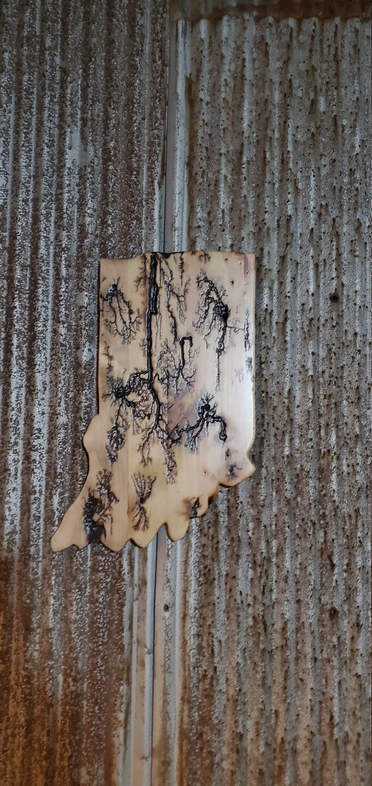 Wood Fracking Indiana Etsy