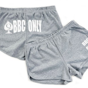 BBC Only QoS Short Set - Shorts Only for Queen of Spades Grey/White