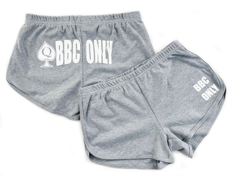 BBC Only QoS Short Set - Shorts Only for Queen of Spades Grey/White