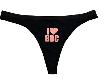 I Heart (Love) BBC Thong Panty