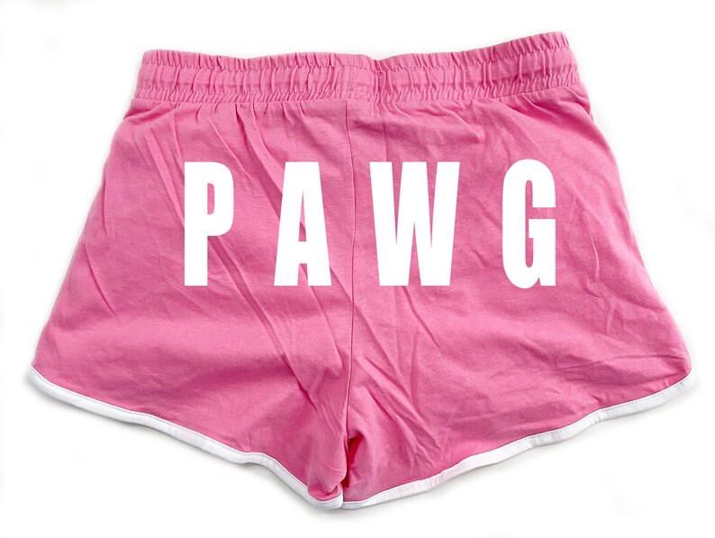 PAWG Shorts with White Trim and Draw String 