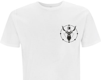 T-Shirt Deer Men white or black