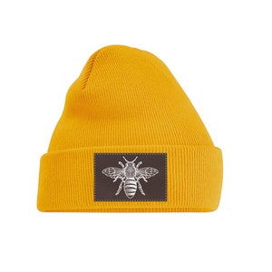 Beanie Hat Mustard Yellow Various Designs