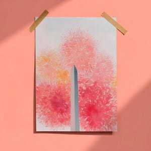 Fourth of July Postcard, Washington Monument Fireworks, Happy 4th of July Greeting Card, Independence Day Postcard, Washington DC Postcard