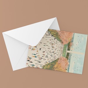 Washington DC Postcard, The National Mall postcard, Washington DC Art, Unique Washington DC Gift And Souvenir, Postcardful present