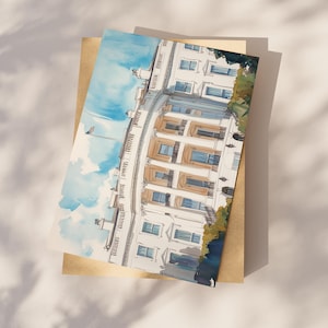 Washington DC Postkarte, Ansicht des Präsidenten, Die Weiße Haus Postkarte, Washington DC Reisegeschenk und Souvenir, 4x6 Reisepostkarte