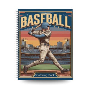 Baseball Malbuch | 40 Sport Malvorlagen