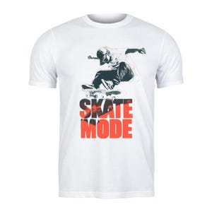 Skate Mode Unisex T-Shirt | Cool Casual Skateboarding Graphic Tee for Skaters, Streetwear Lovers, and Skate Culture Fan Tee
