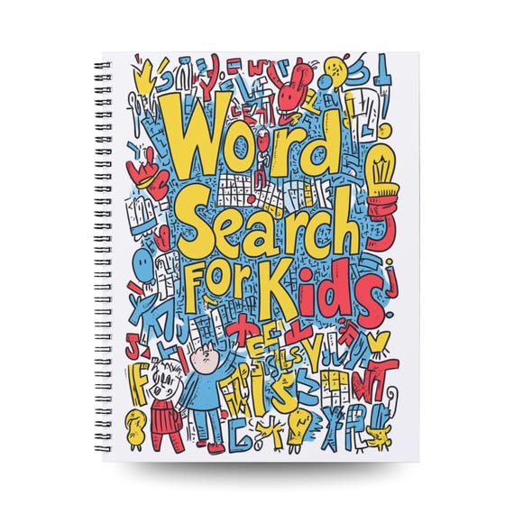 Word Search Book for Kids: Ages 4-8, Fun Activity Book