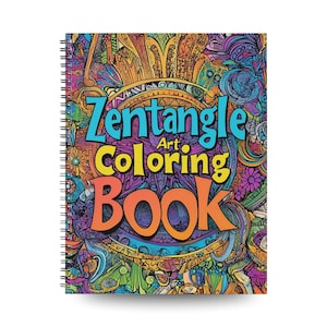 Kleurboek Zentangle-patronen: 44 ontspannende kleurplaten in grijstinten voor alle leeftijden