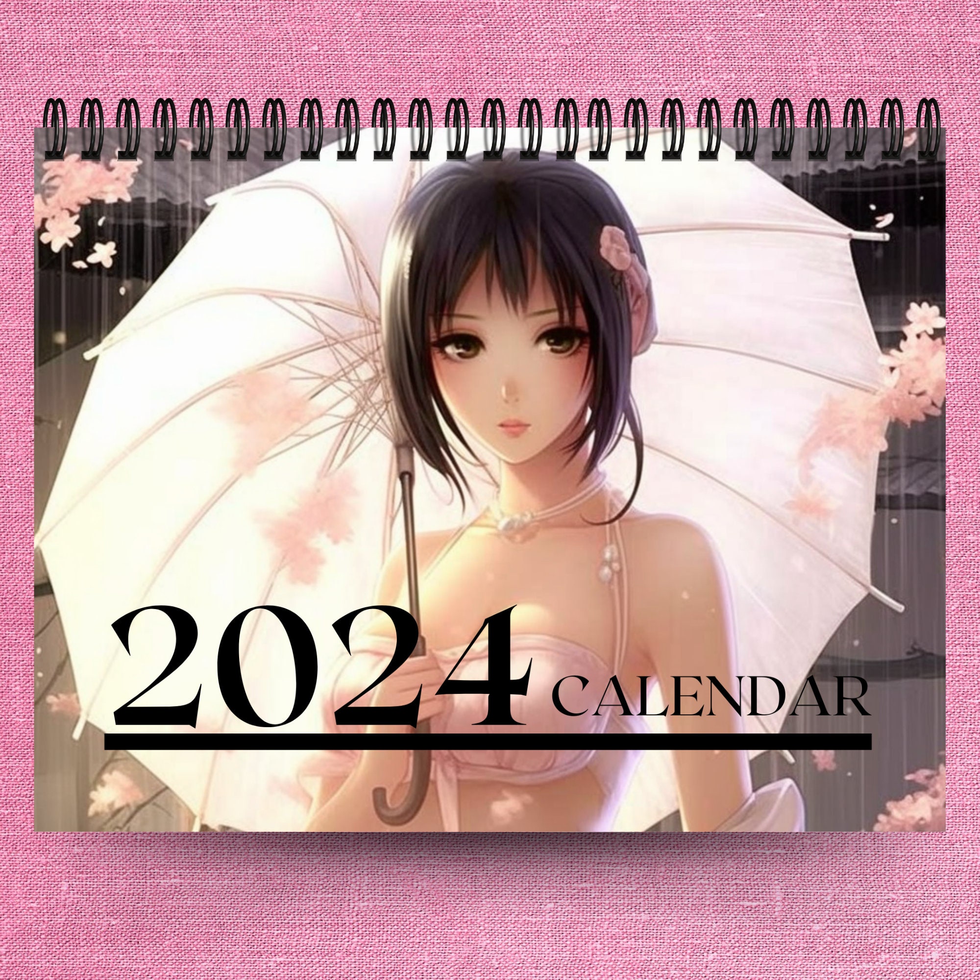 Demon Slayer 2024 Poster Slim Wall Calendar