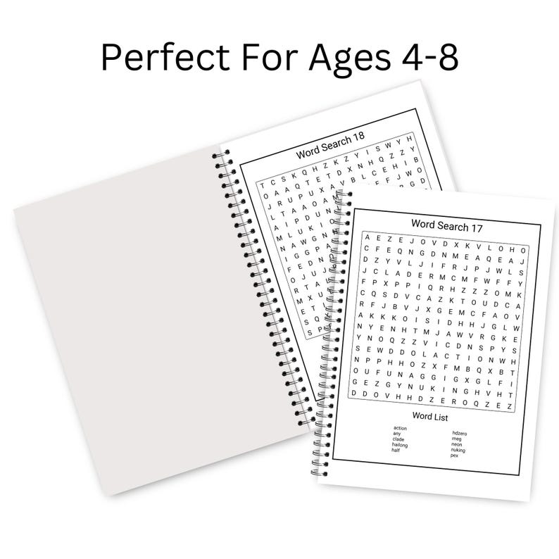 Word Search Book for Kids: Ages 4-8, Fun Activity Book image 3