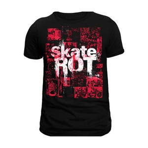 Skate Rot T-Shirt | Unisex Garment-Dyed Tee for Skaters, Streetwear, Casual Wear, Graphic Tee for Events, Gift for Skate Fans