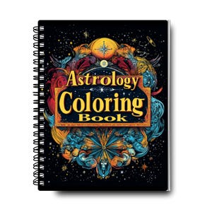 Zodiac Signs Coloring Book: Celestial Art for Mindfulness