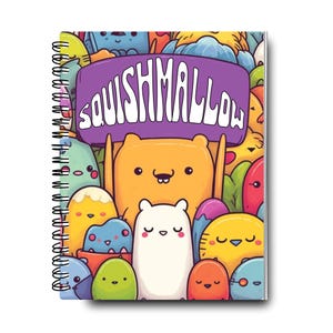 Squishmallow Coloring Book | Squishville Character Coloring | Kids Coloring Book | Unique coloring book | Squishmallow Friends Coloring Page