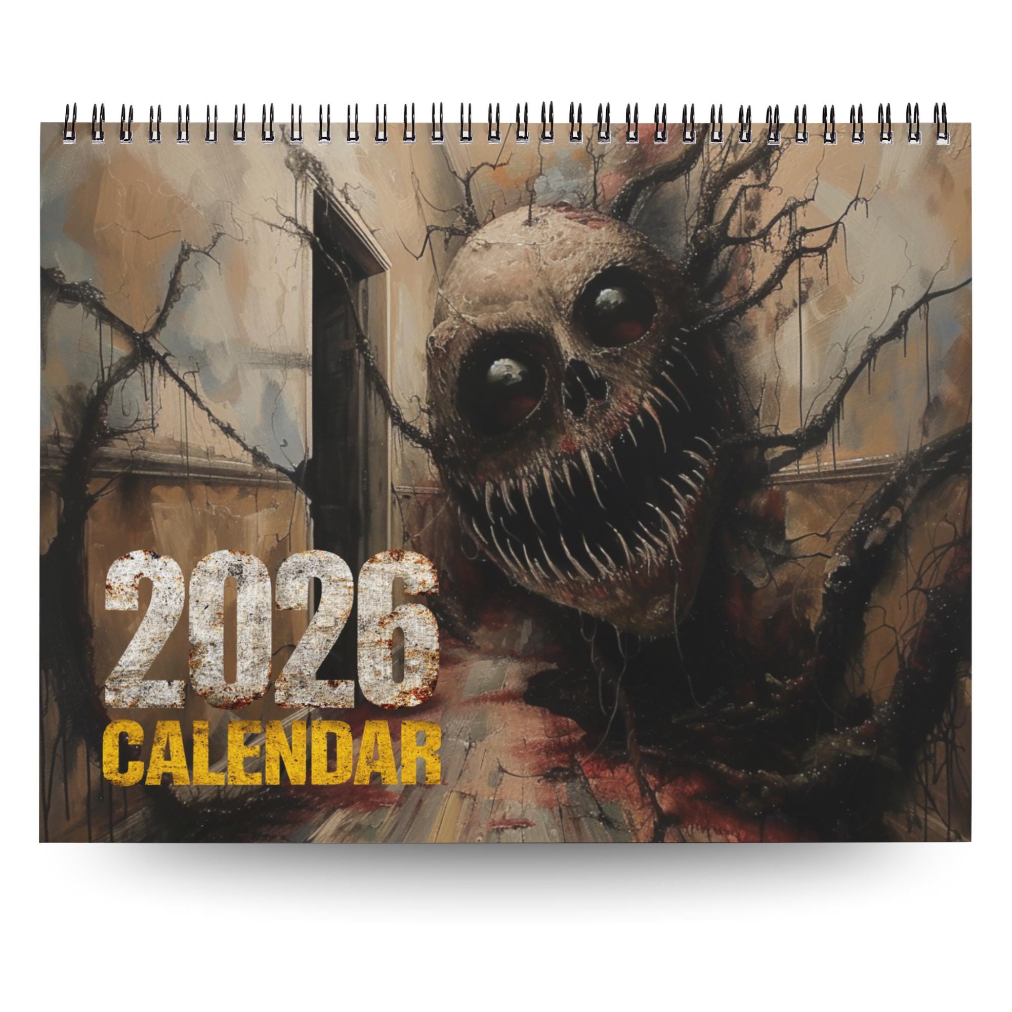 Discover 2026 Wall Calendar: Creature Entity Unique Custom Calendar