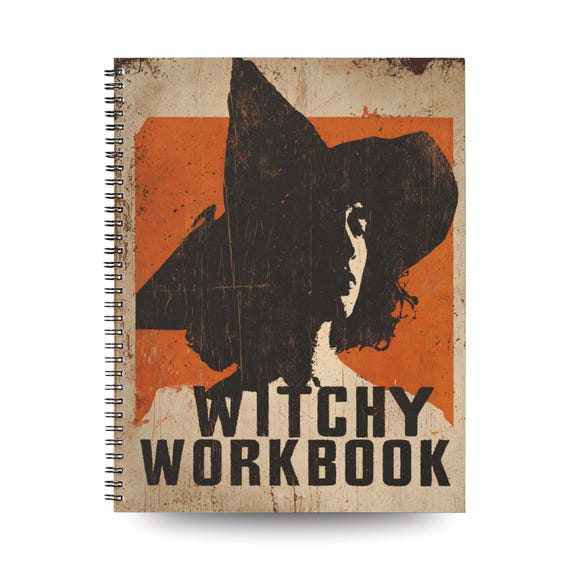 Witchy Journal: Spellcasting Planner and Ritual Grimoire Notebook