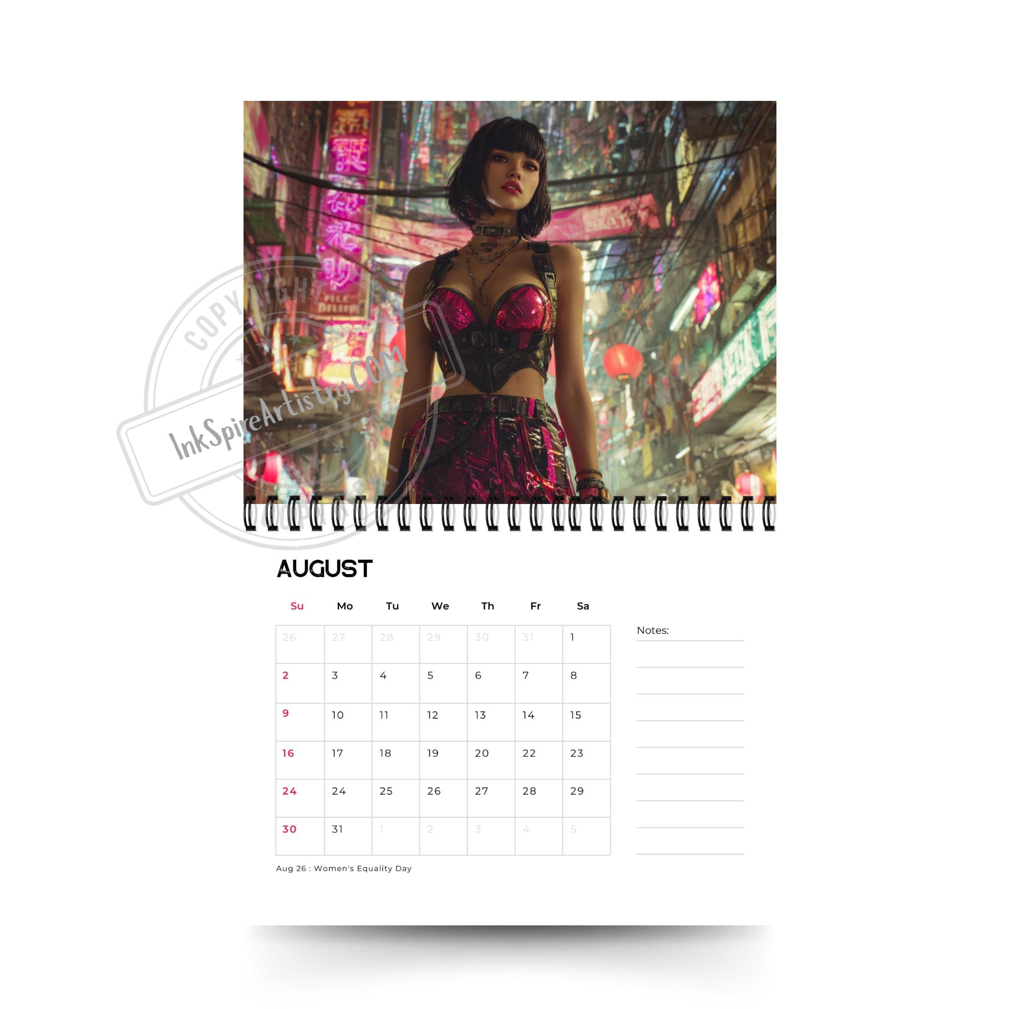 Mermaid Calendar for Girls
