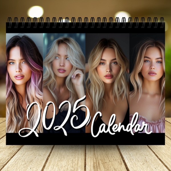 2025 Nude Calendar Etsy UK