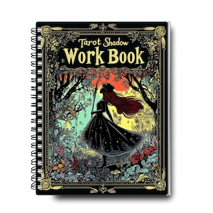 Tarot Schattenarbeit Tagebuch: Hexenhaftes Grimoire Notizbuch