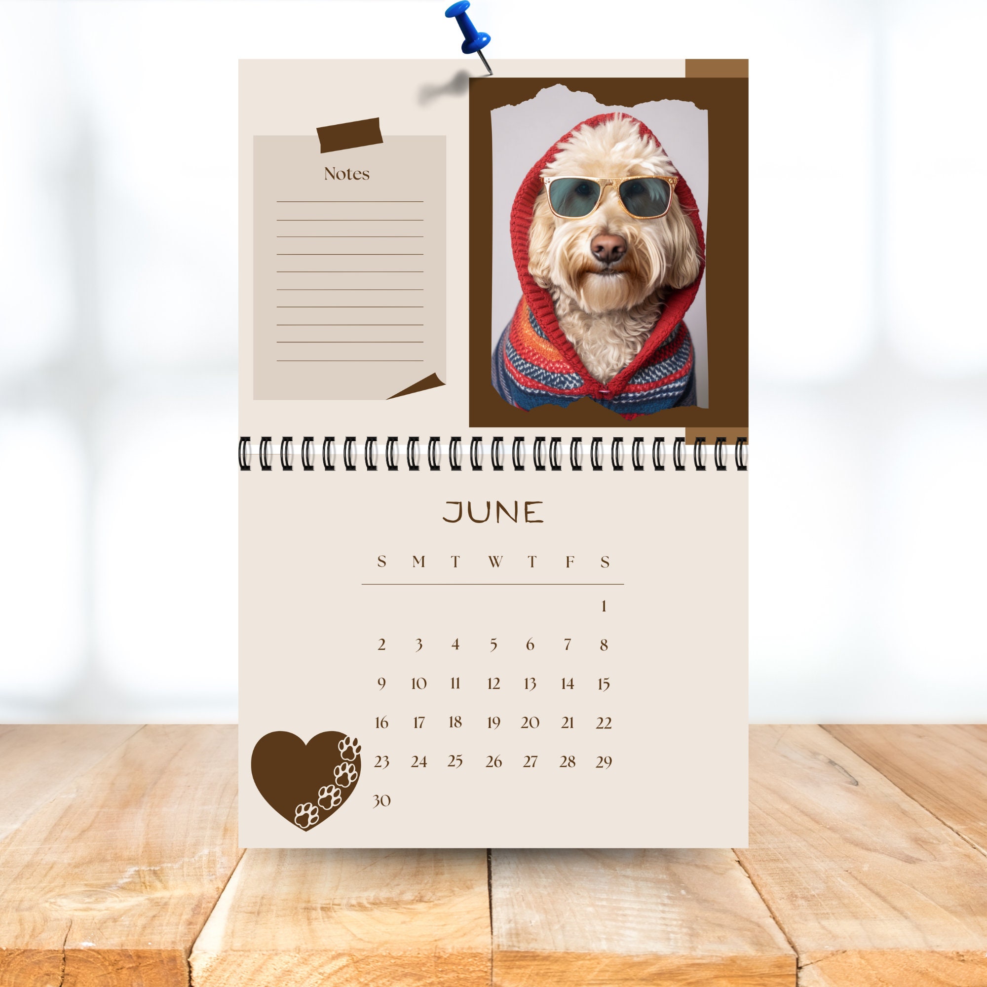 2024 Dog Lover Calendar 12 Month Calendar Pet Calendar Wall Calendar