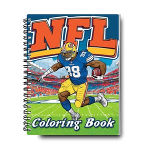 Coloring Book | Football Coloring Book | Football Players Coloring Book | Kids Coloring Book | Sports Coloring Pages | Kids Activity Book