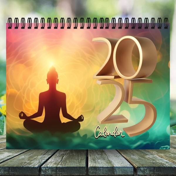 Calm 2025 Calendar Brear Cissiee