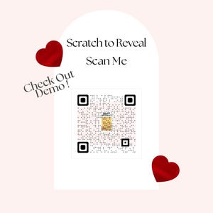 Elegant Birthday Gift Reveal Scratch Card, Gold Celebration Digital Card image 5
