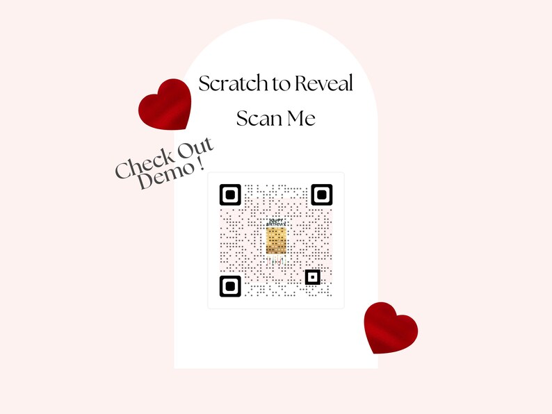 Elegant Birthday Gift Reveal Scratch Card, Gold Celebration Digital Card image 5