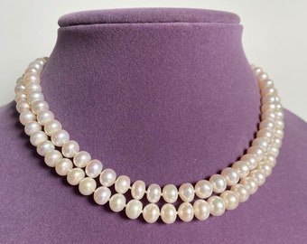 Freshwater Multi-Strand Pearl Necklace