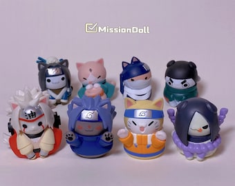 Figura De Acción De Naruto Kit 8 Bonecos Anime Cats Sasukes Figura De Acción De Naruto Kit 8 Bonecos Anime Cats Sasukes
