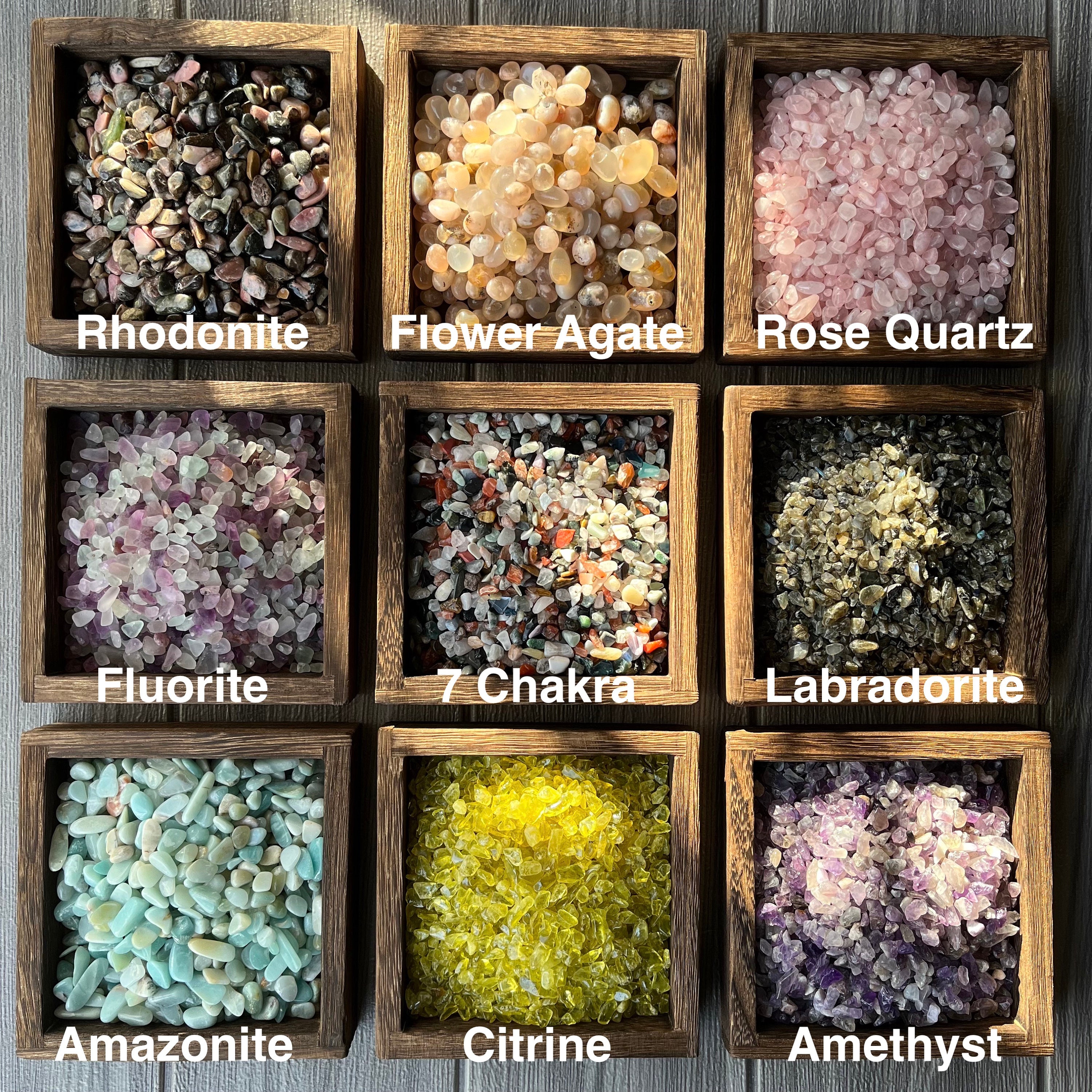 Wholesale Crystal Chips, Undrilled Gemstone Chips Bulk, Irregular