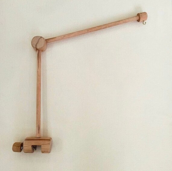 Baby Mobile Holder Crib Wooden Mobile Arm Nursery Mobile Etsy