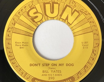 Bill Yates Sun 390 Vinyl 45, Funk/Soul/Blues, 1964