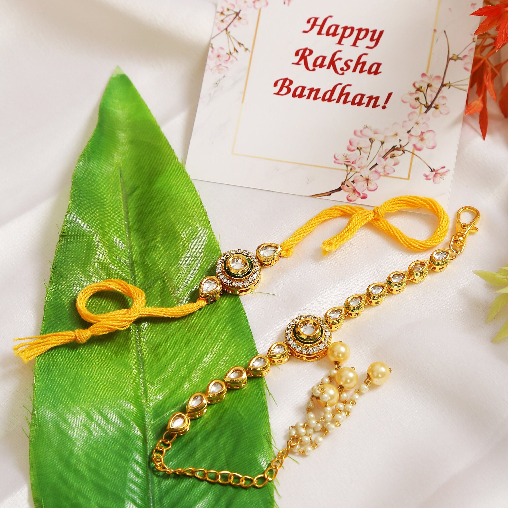 Kundan Rakhi - Etsy Canada
