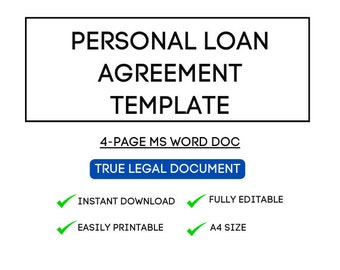 Dostosowywalny wzór umowy pożyczki osobistej – bezpieczny i profesjonalny