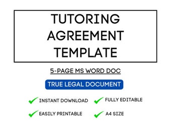 Uproszczony wzór umowy o korepetycje