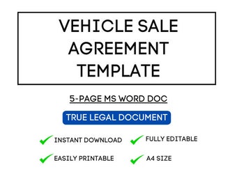 Wzór umowy sprzedaży pojazdu – sprzedaż samochodu prywatnego (wersja cyfrowa do pobrania)